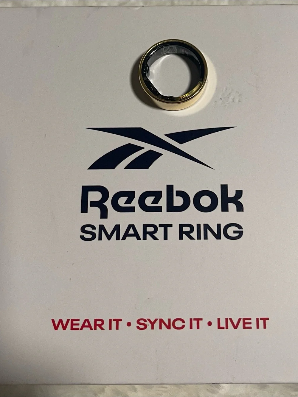 Reebok Gold smart ring